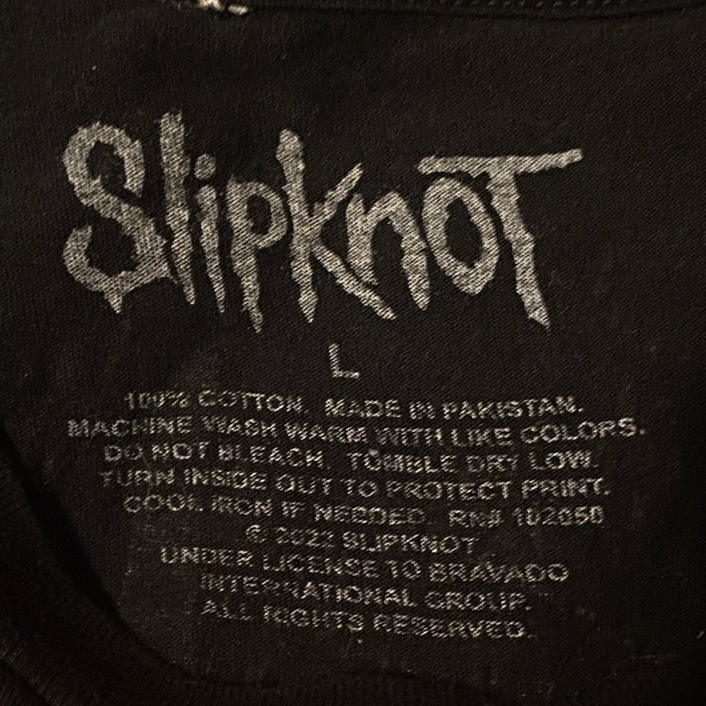 Black Slipknot “The end, so far” Graphic T-shirt - Picture 3 of 4